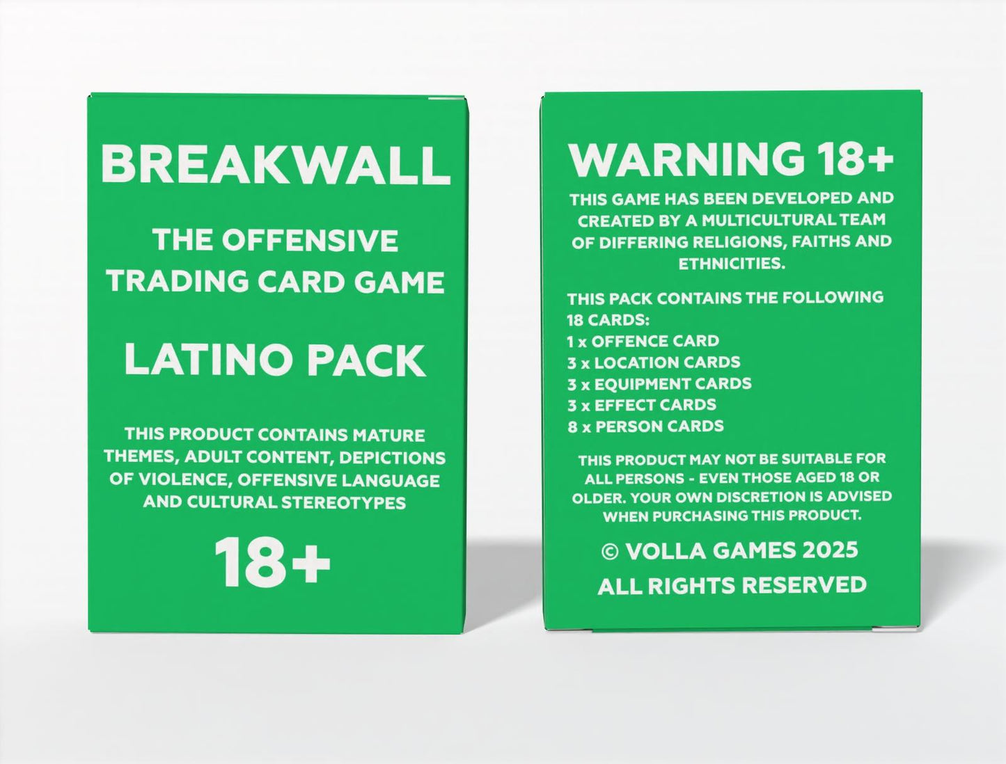 BREAKWALL - 1st Edition Latino Pack